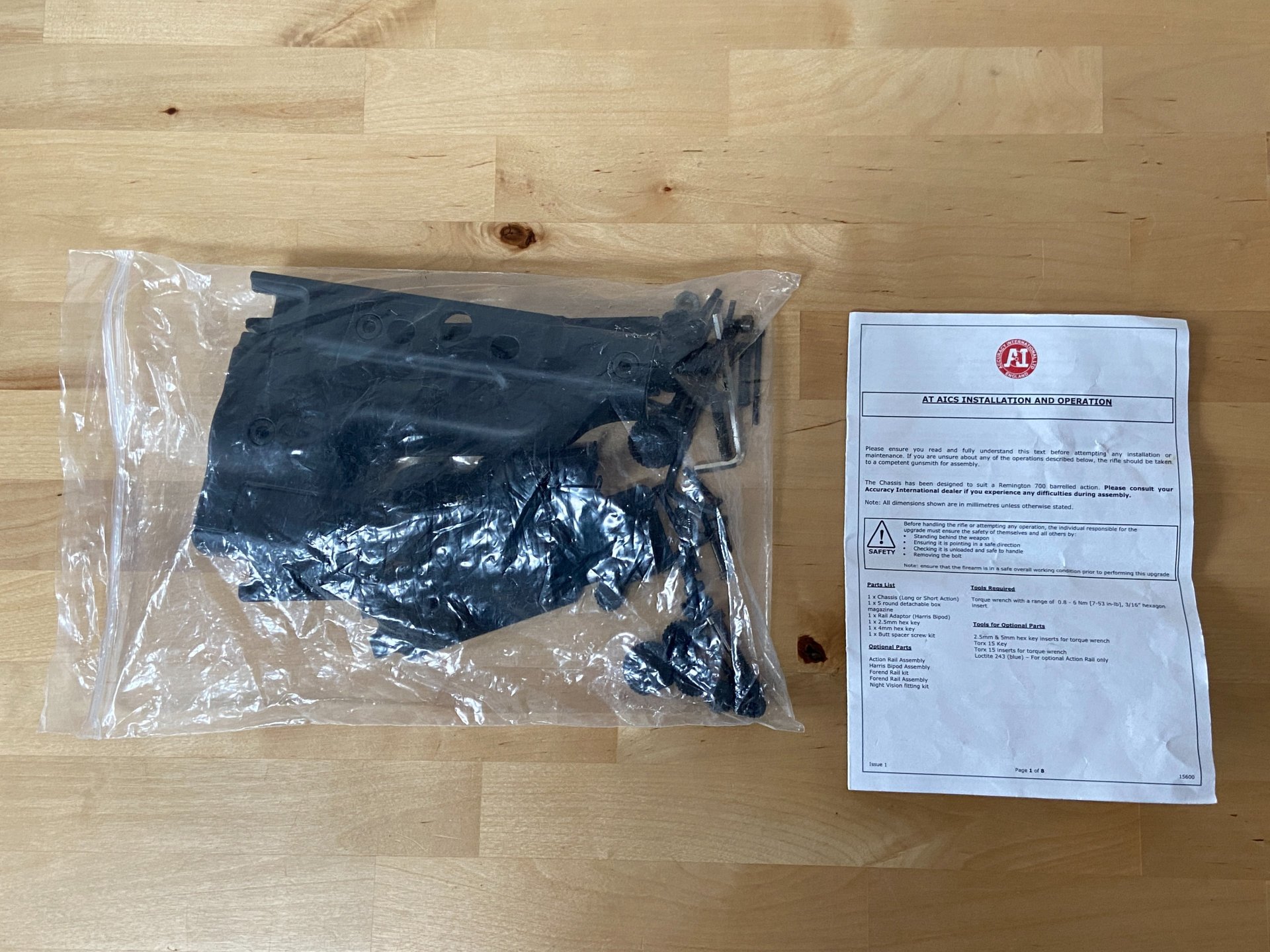 AI Tactical Accuracy International Schaft / Klappschaft für Remington 700 Short Action wie z.B. .308 – Bild 15