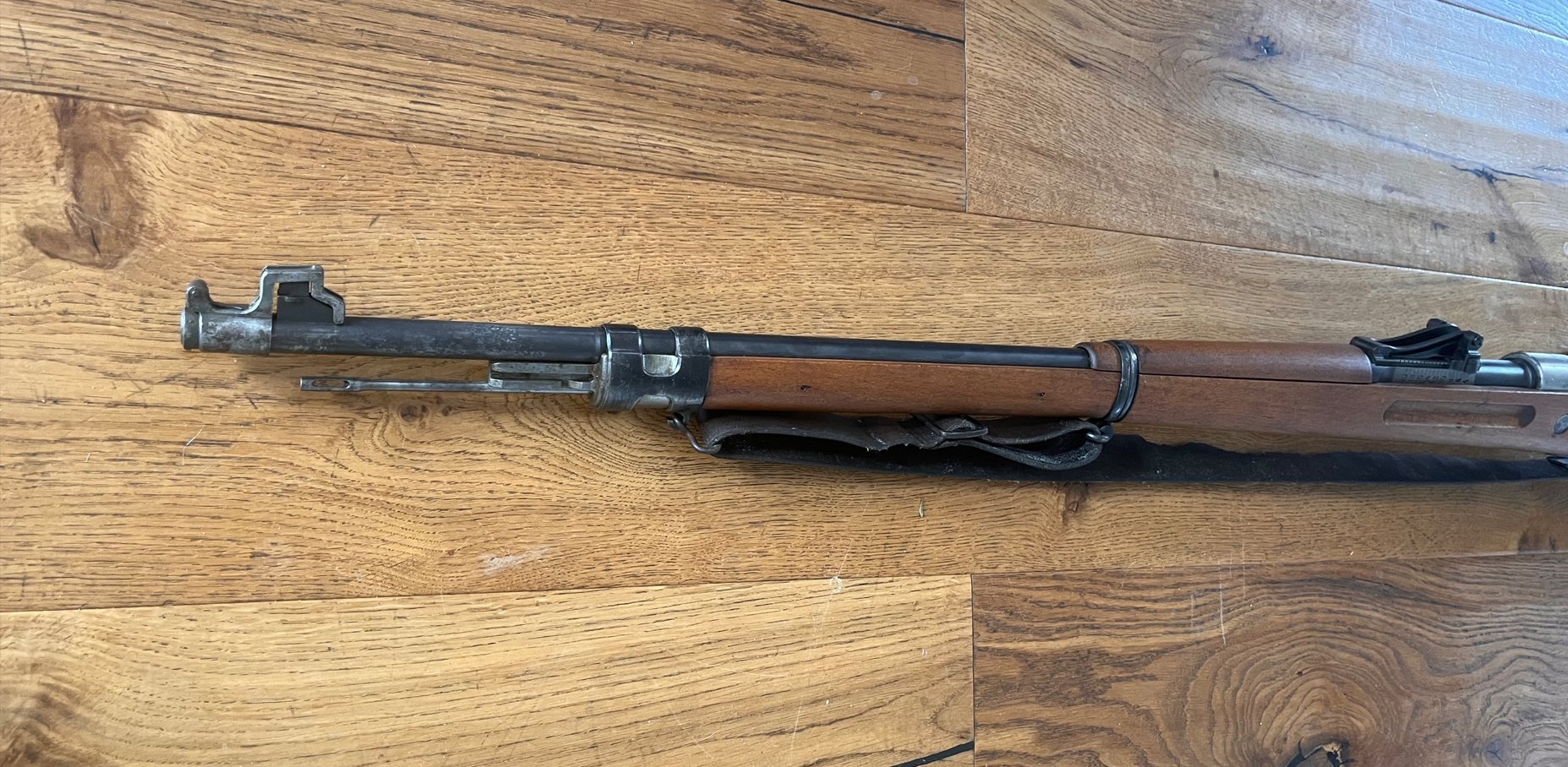 gebrauchte Repetierbüchse Hersteller: Amberg Gewehr 98, Baujahr 1917, nummerngleich in allem Teilen – Bild 2