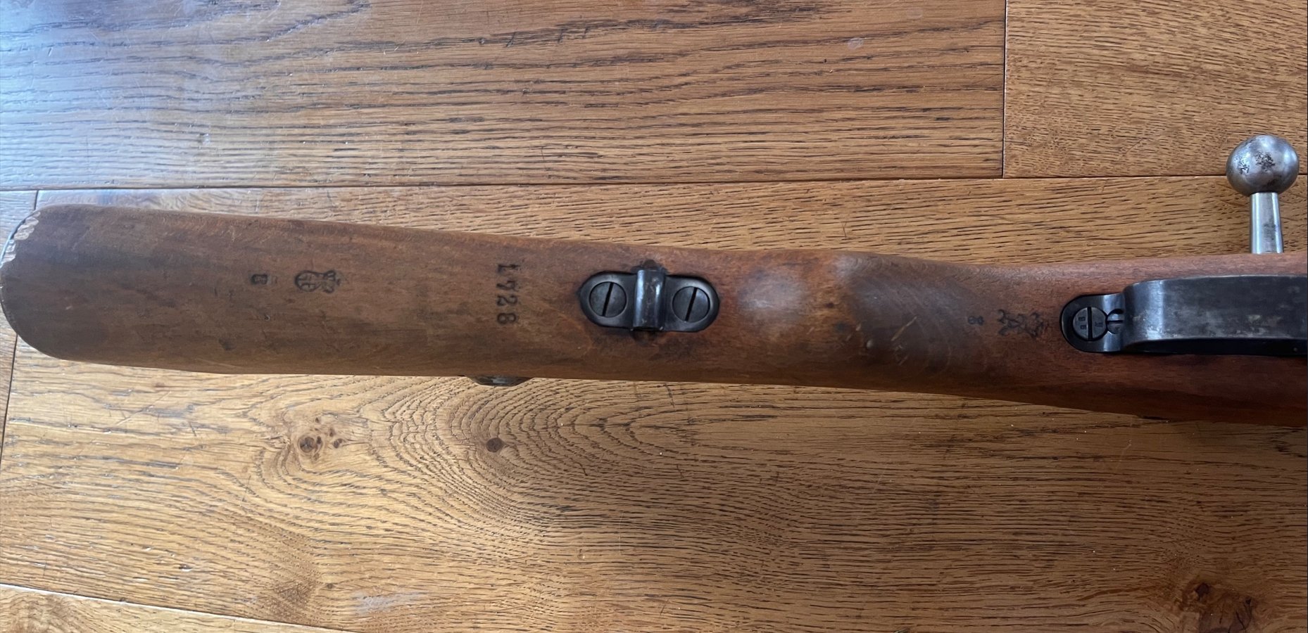 gebrauchte Repetierbüchse Hersteller: Amberg Gewehr 98, Baujahr 1917, nummerngleich in allem Teilen – Bild 9