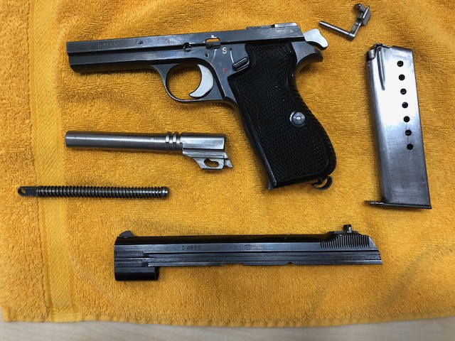 Pistole SIG P 210/4 Behördenmodell 9mmPara – Bild 1