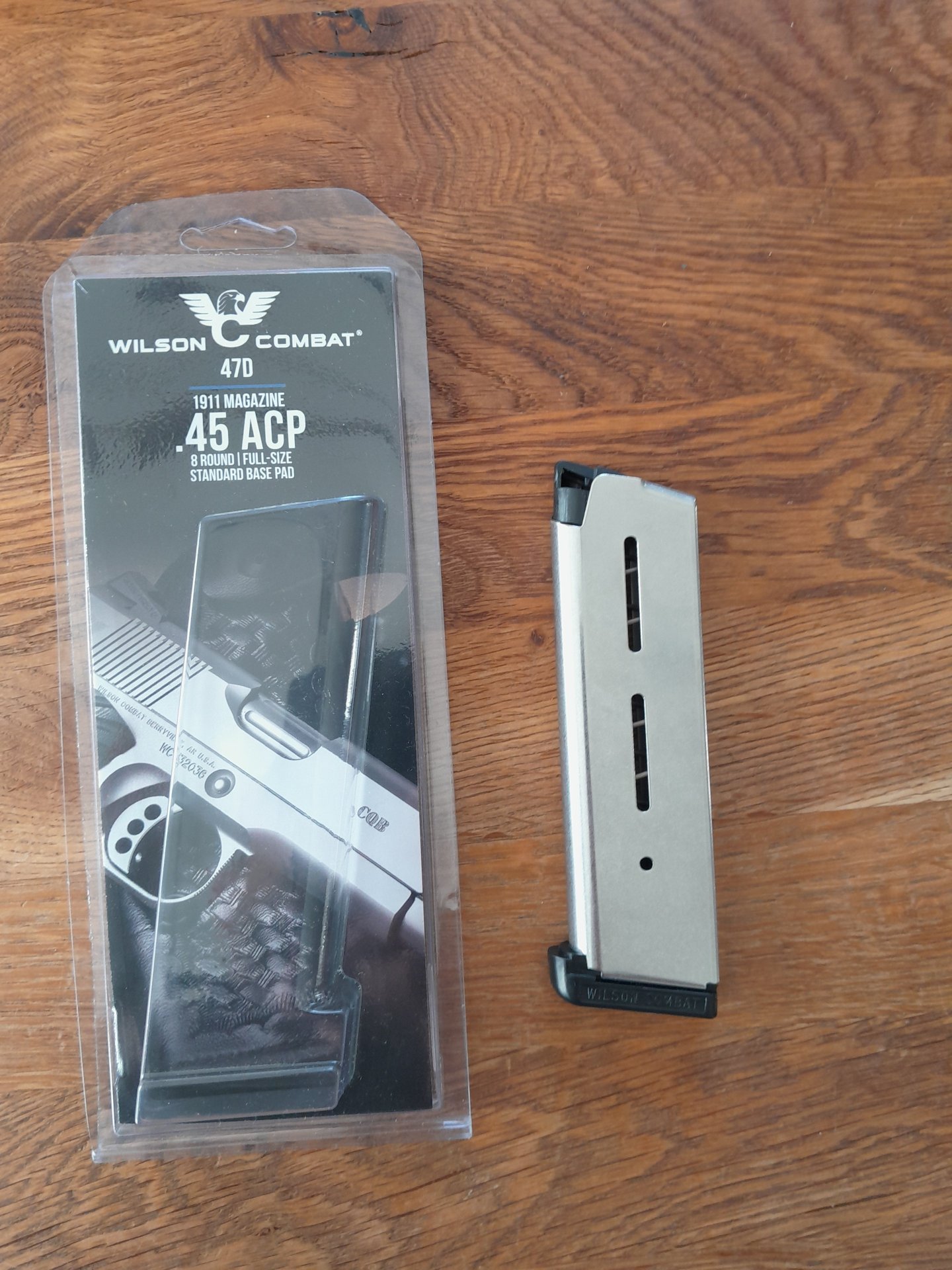 Zwei Magazine Wilson Combat f. 1911er .45 ACP / 8 Schuss – Bild 2