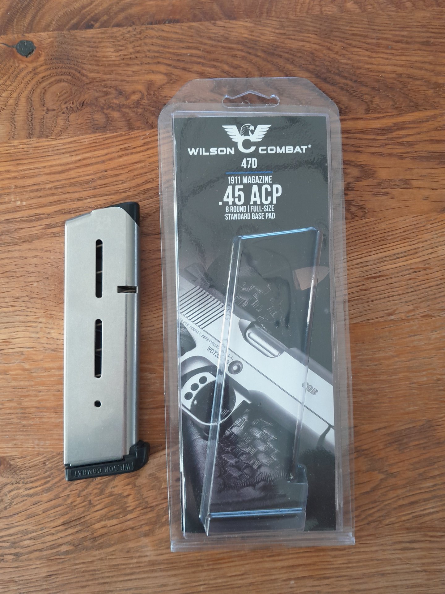 Zwei Magazine Wilson Combat f. 1911er .45 ACP / 8 Schuss – Bild 1