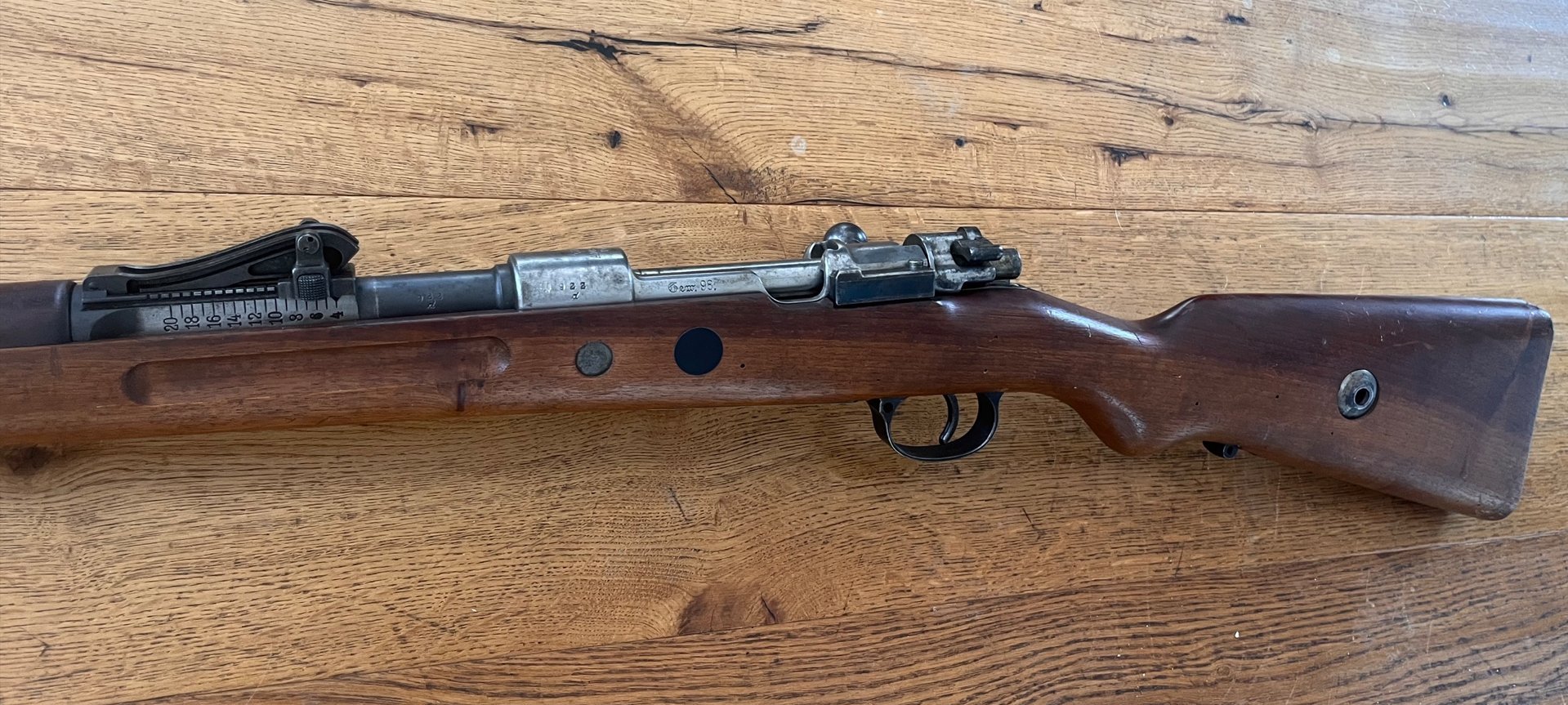 gebrauchte Repetierbüchse Hersteller: Amberg Gewehr 98, Baujahr 1917 EWB – Bild 3