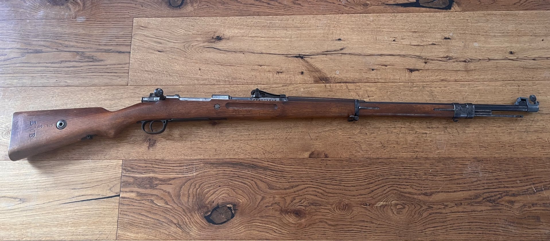 gebrauchte Repetierbüchse Hersteller: Amberg Gewehr 98, Baujahr 1917 EWB – Bild 5