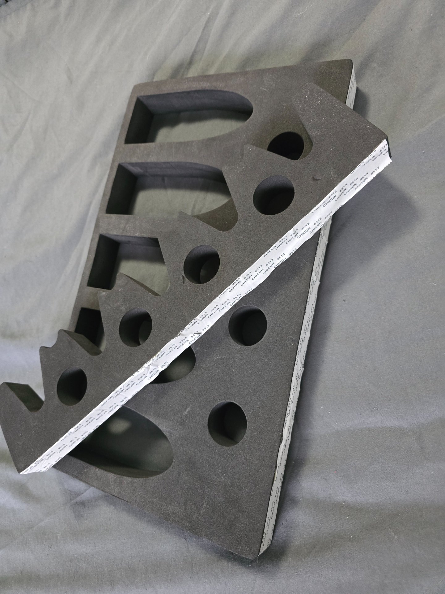 5-Slot Gewehrregal Gewehrhalter für Waffenschrank EVA-Schaumstoff – Bild 2
