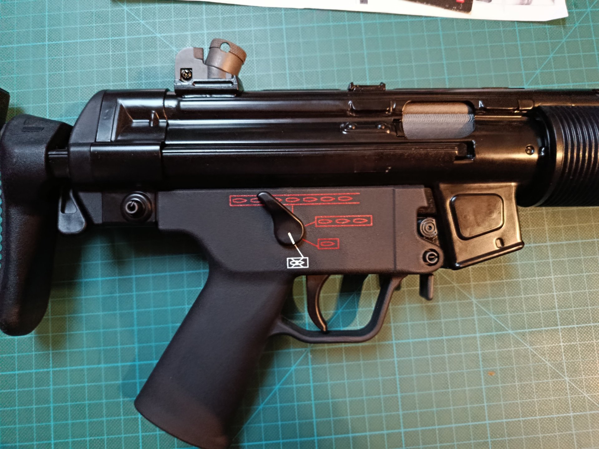 Wei-ETech WE5 SD3 GBB Softair MP5 SD – Bild 8