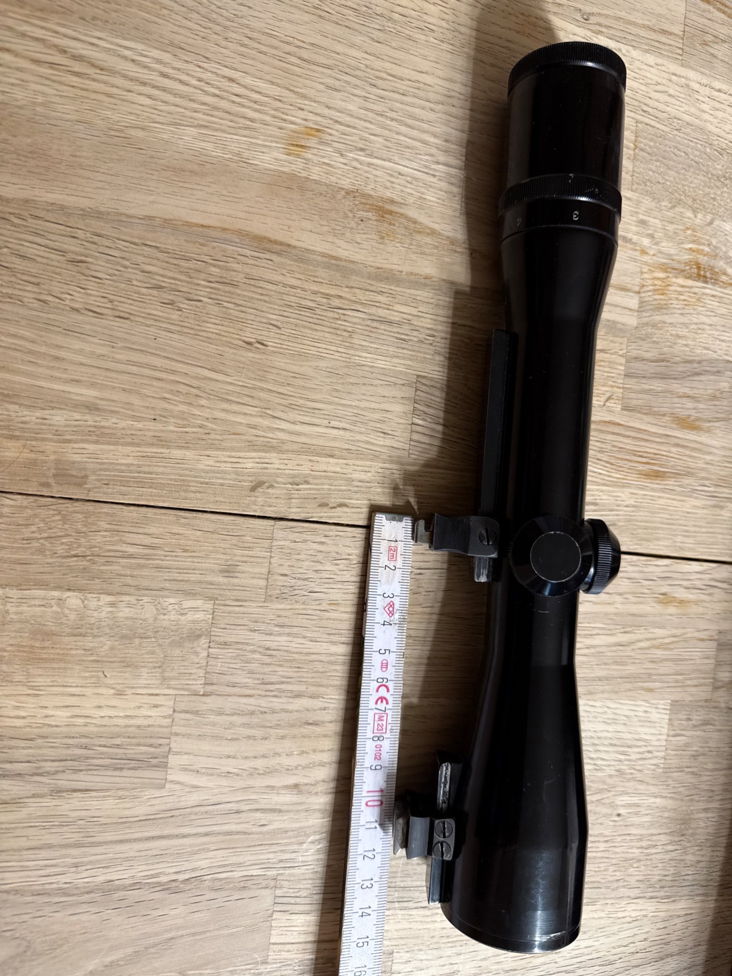 VZF Carl Zeiss Jena 1,5-6 DDR mit Suhler Einhakmontage – Bild 3