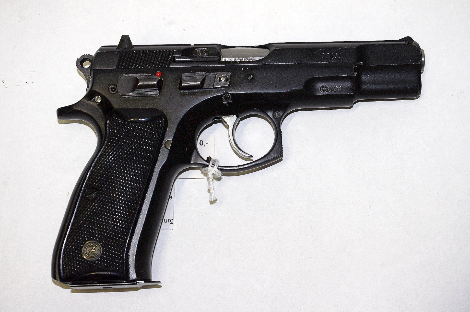 Brünner Pistole Mod. M85 Kal. 9 mm Luger. – Bild 2