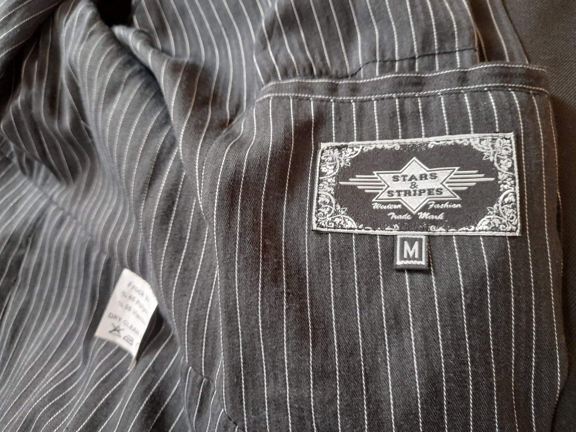 Old Style Western-Gehrock von Stars & Stripes, Größe M – Bild 4