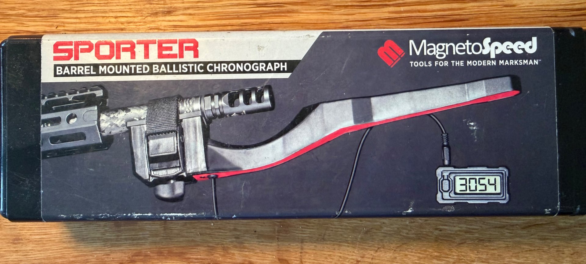 MagnetoSpeed Sporter Chronograph – Präzises Geschwindigkeitsmessgerät mit Originalbox – Bild 1
