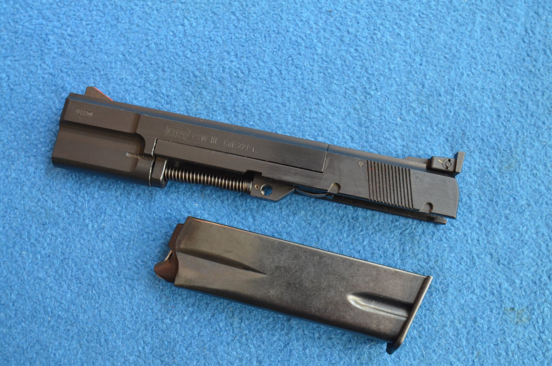 TOP PETERS STAHL WECHSELSYSTEM PSW II .22LR FÜR FN BROWNING HIGH POWER – Bild 1