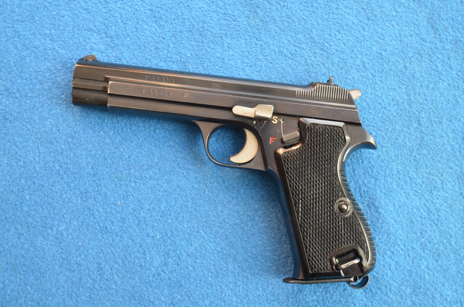 SEHR SCHÖNE PISTOLE SIG 210 9x19 – Bild 1