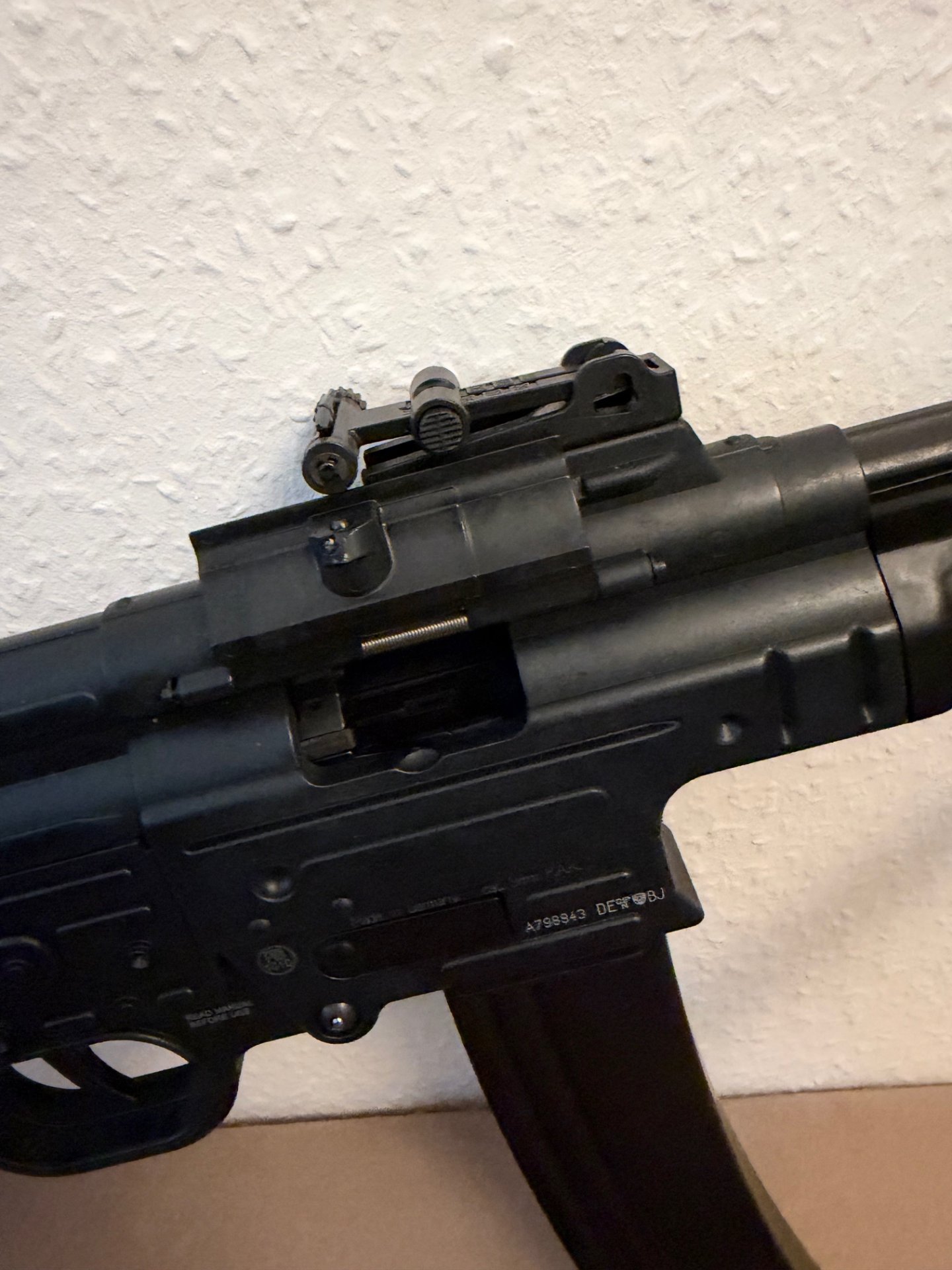 GSG StG44 9 mm P.A.K. Echtholz - Der deutsche Klassiker (Bonus: Retro Tasche) – Bild 6