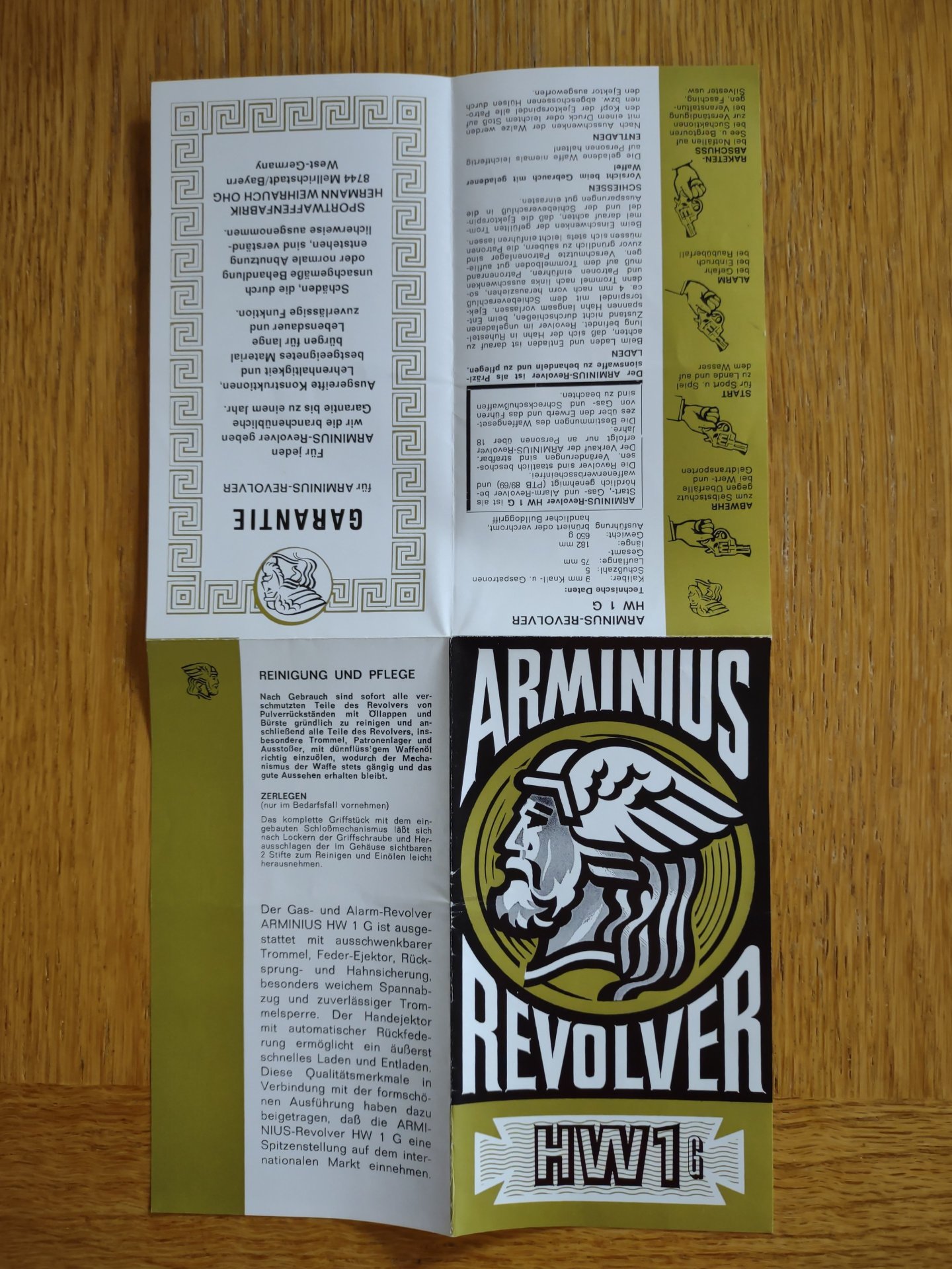 Arminius Bedienungsanleitung HW1G – Bild 1