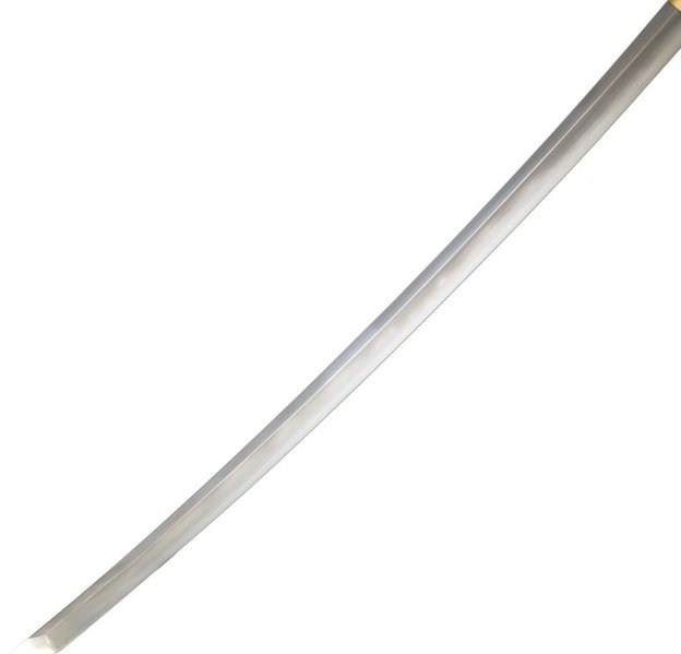 Shima Katana – Orikaeshi Sanmai – gefaltete 1095er Klinge – echte Hamon – 60 HRC – Bild 5