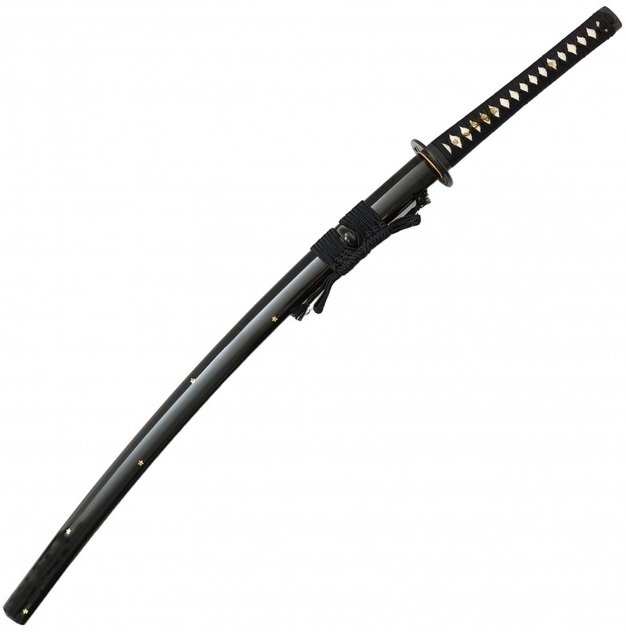 Shima Katana – Orikaeshi Sanmai – gefaltete 1095er Klinge – echte Hamon – 60 HRC – Bild 4