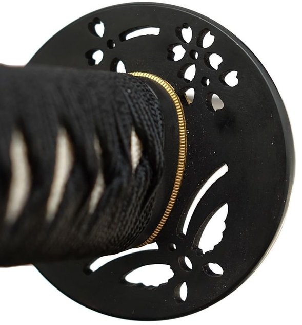 Shima Katana – Orikaeshi Sanmai – gefaltete 1095er Klinge – echte Hamon – 60 HRC – Bild 7