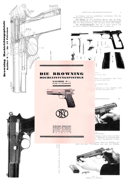 Nachdruck Bedienungsanleitung FN High Power von 1937 – Bild 1