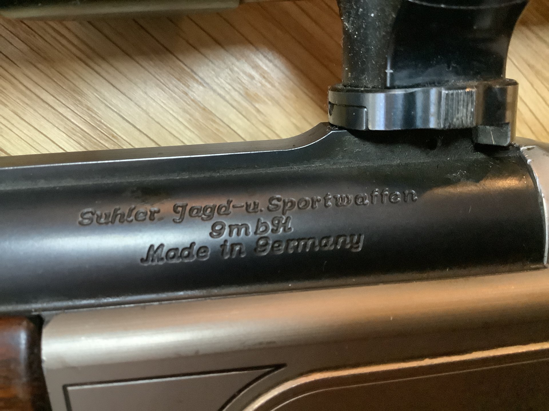 Suhler Bockbüchsflinte 7x65R / 20/76 Merkel Simson – Bild 13