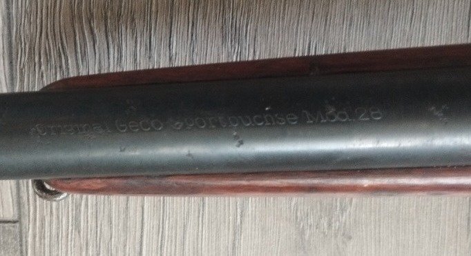 Geco Sportbüchse Modell 28 in .22 lfb – Bild 3