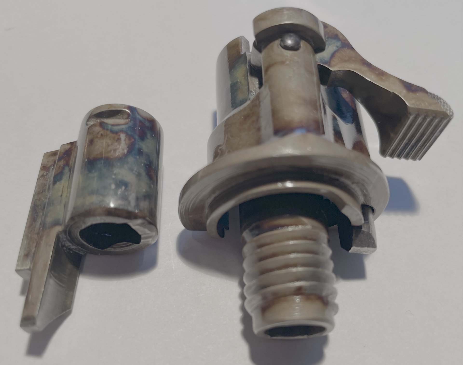 buntgehärtetes 98er Schlößchen mit seitl. Sicherung links – Bild 5