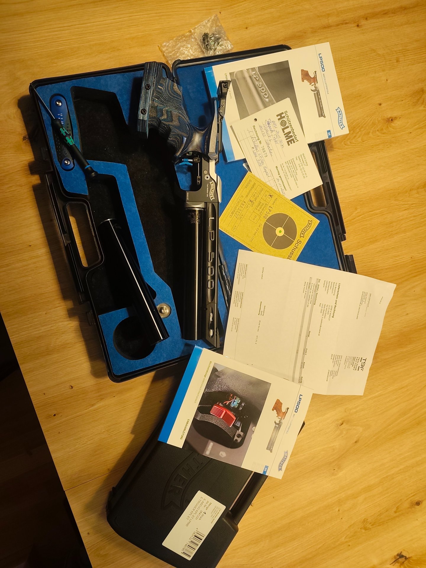 Walther LP 500 Expert mit E-Abzug – Bild 1