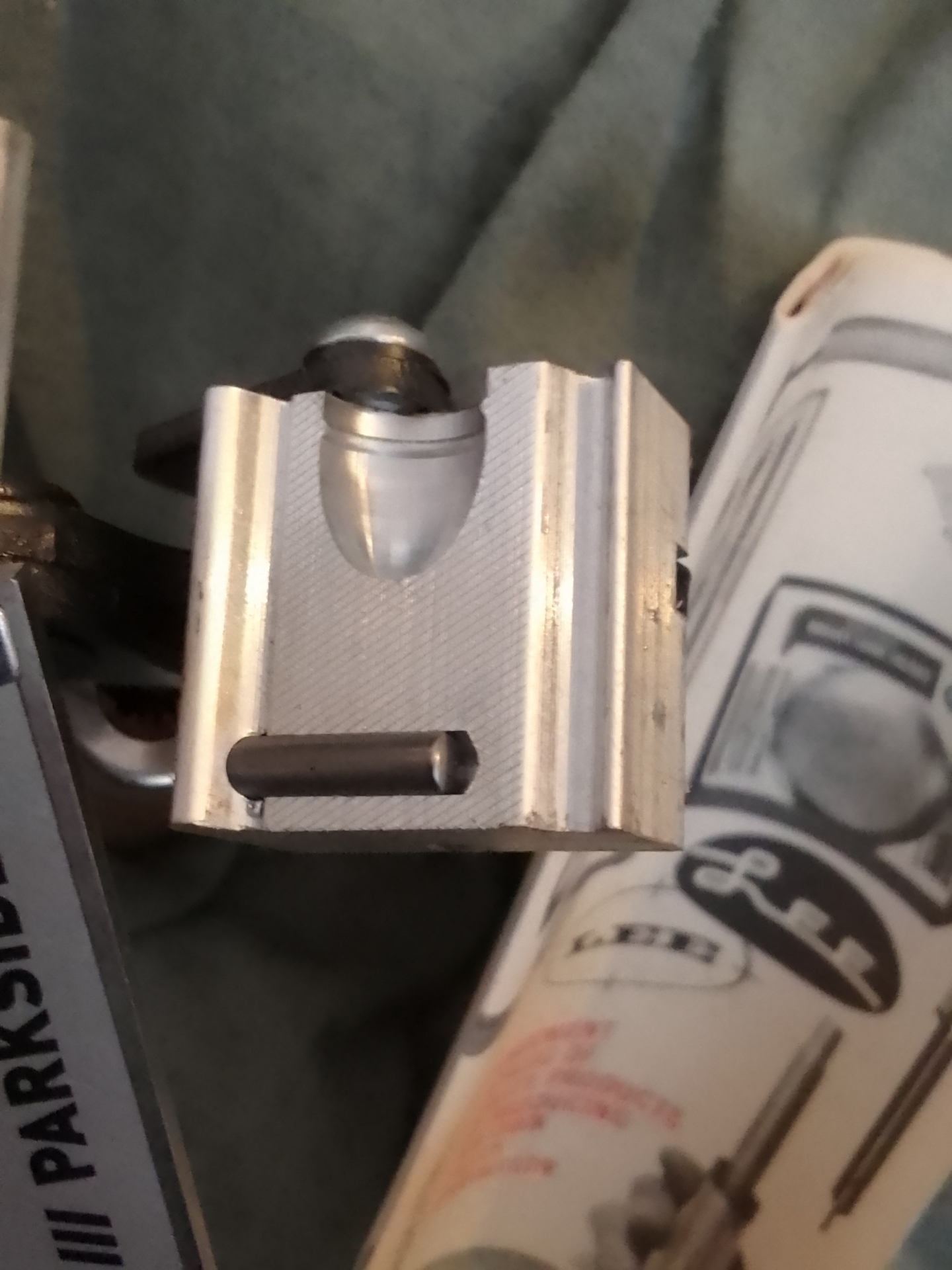 Lee .452 172 gr kugelzange sehr gut ,mit griff,selten – Bild 2