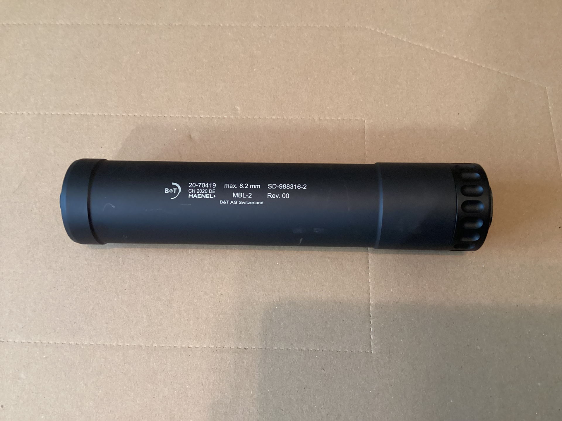 B&T, Brügger & Thomet, Haenel Schalldämpfer MBL-2, 7,62x51, .308 – Bild 1