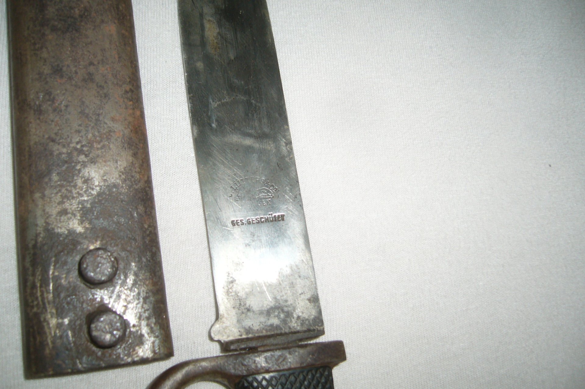 HJ Messer mit Scheide, Ohne Emblem, G.Lütters & Co. – Bild 2