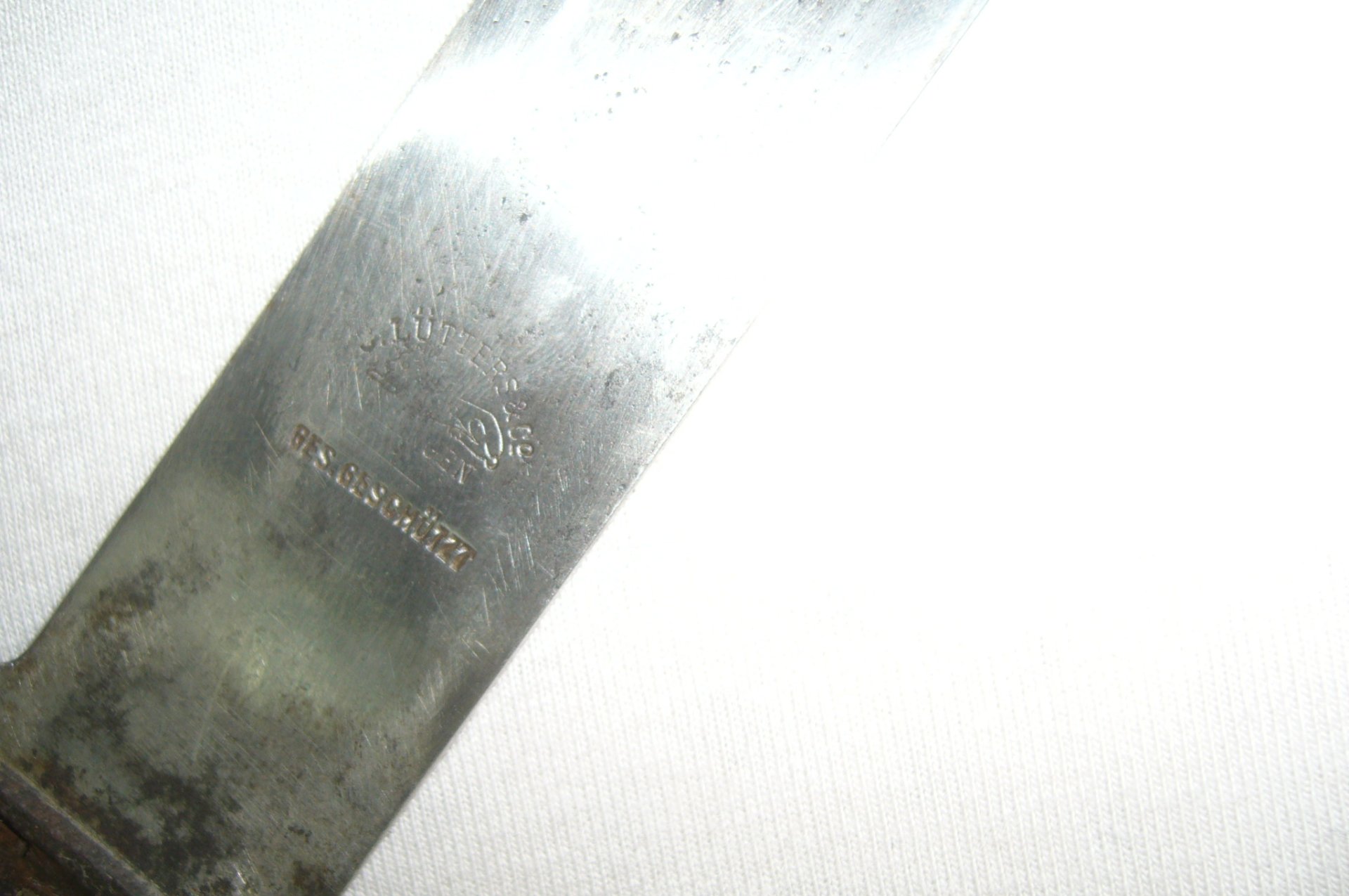 HJ Messer mit Scheide, Ohne Emblem, G.Lütters & Co. – Bild 7