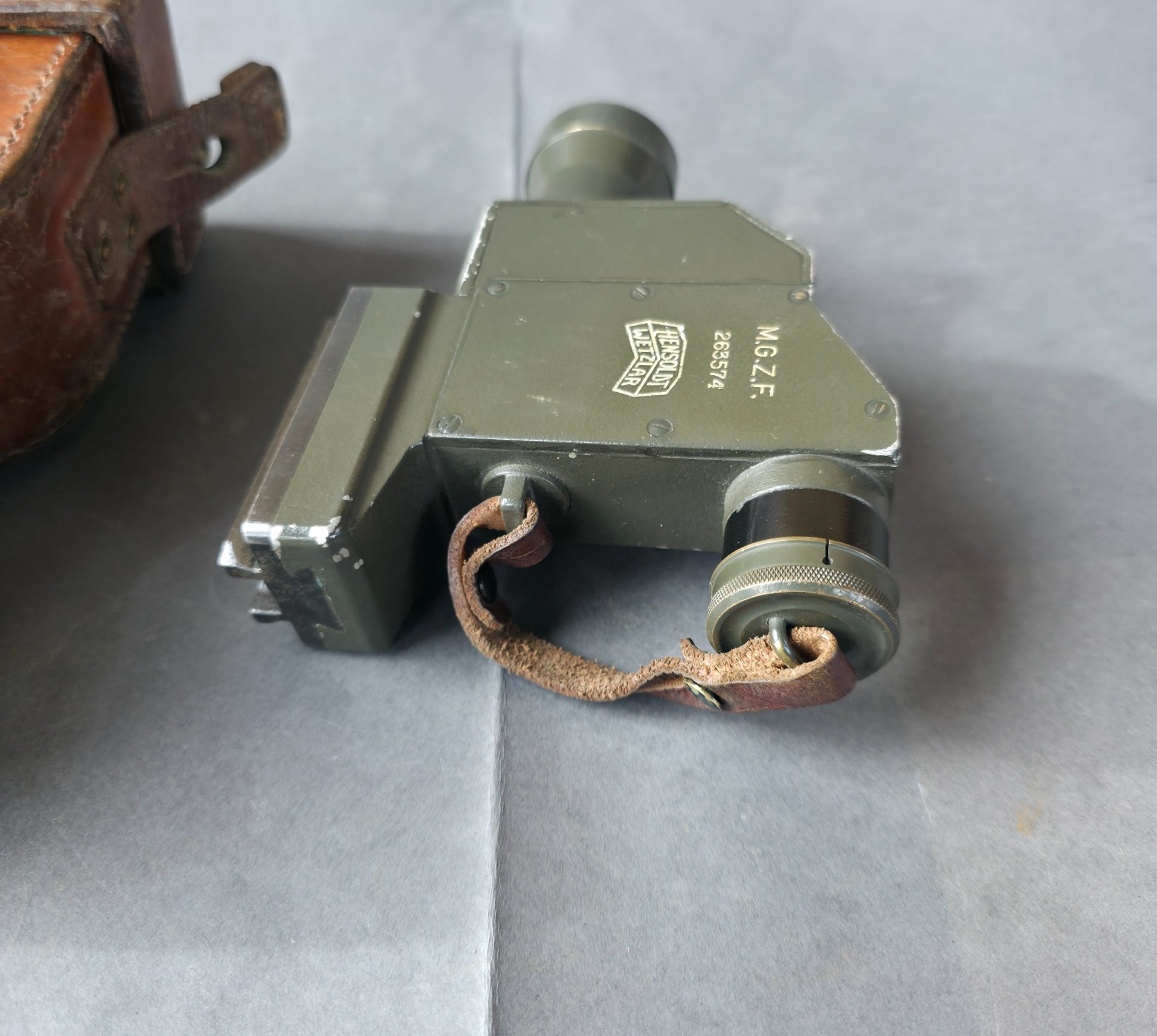 Optisches Visier M.G.Z.F. Hensoldt Wetzlar, MG 08 Maxim, Wehrmacht – Bild 11