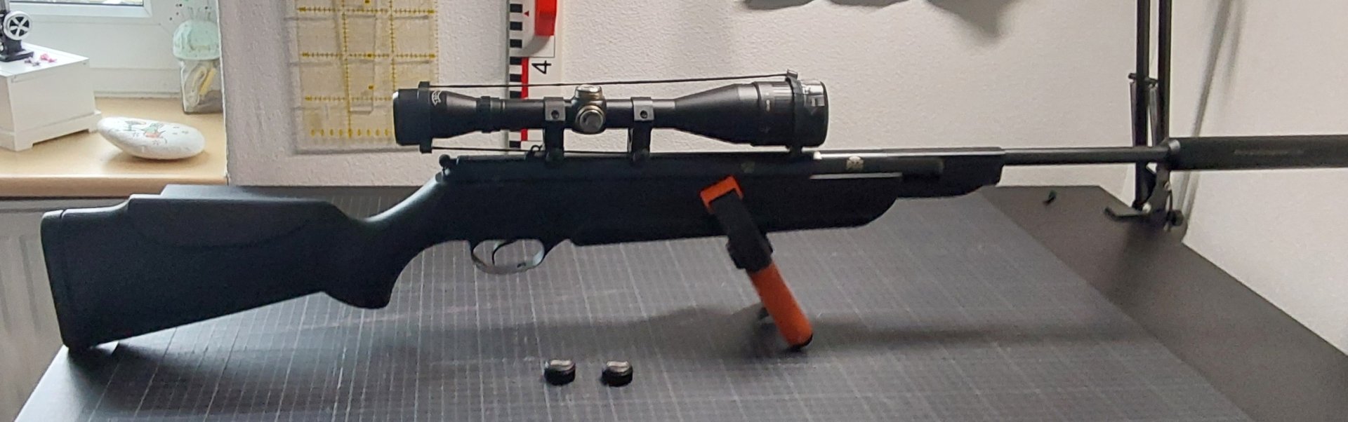 Knicklaufluftgewehr Mercury 4,5mm mit 6×42 ZF und Schalldämpfer – Bild 5