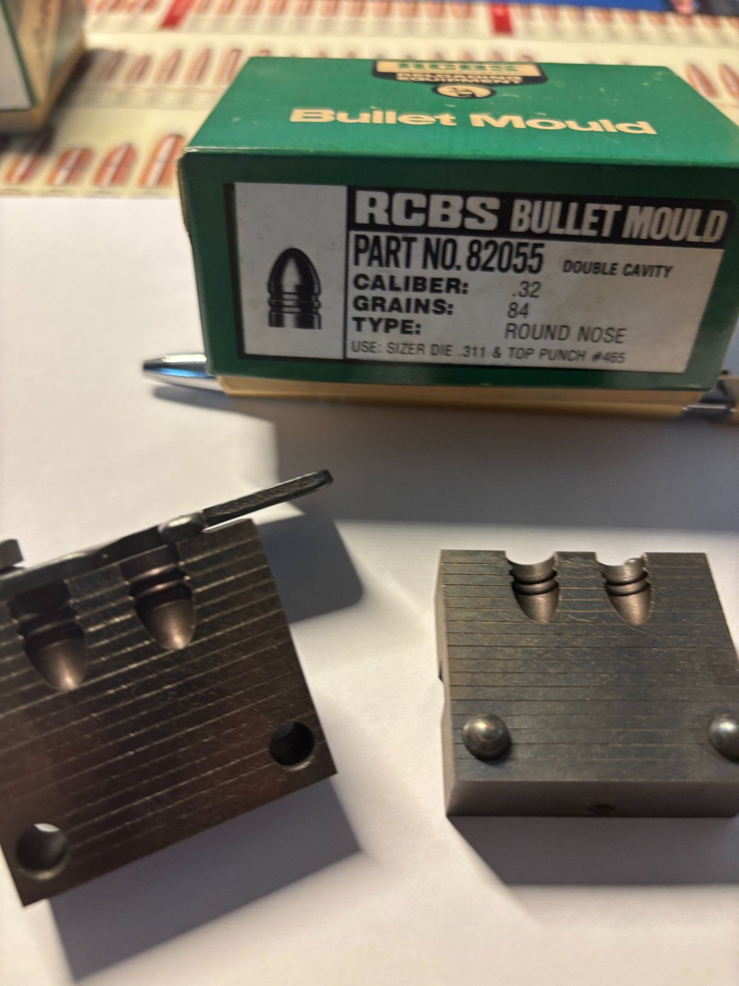 RCBS Stahlkokille Cal. 32 Round Nose 84 gr. – Bild 1