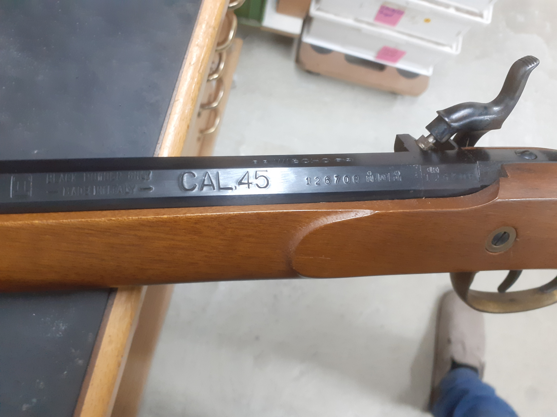 Hege Vorderlader-Gewehr .45 unbenutzt – Bild 4