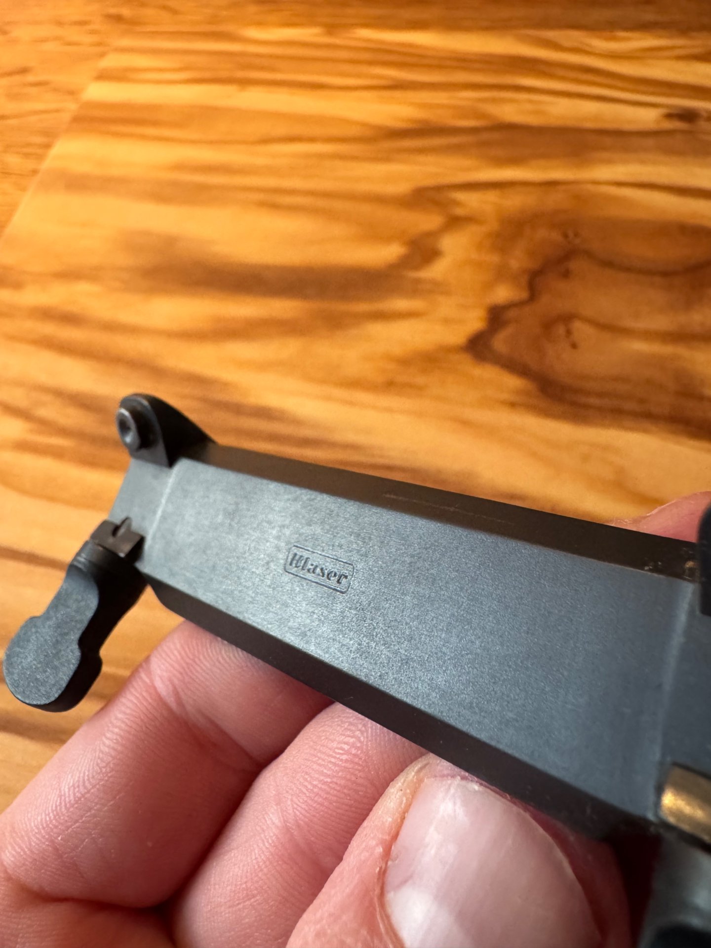 Original Blaser Sattelmontage mit Picatinny-Schiene – R8, R93, K95, D99, BBF 95/97 – Bild 3