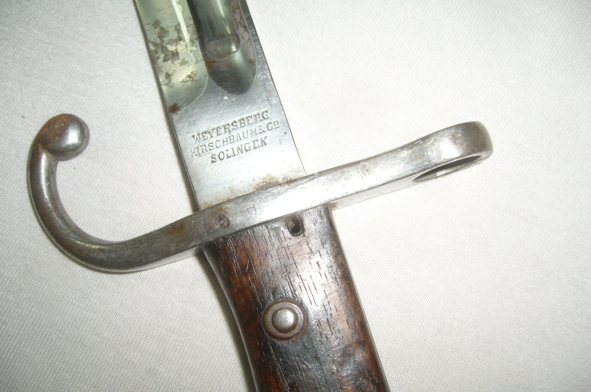 Bajonett Argentinien 1909 mit Scheide Nummerngleich – Bild 4