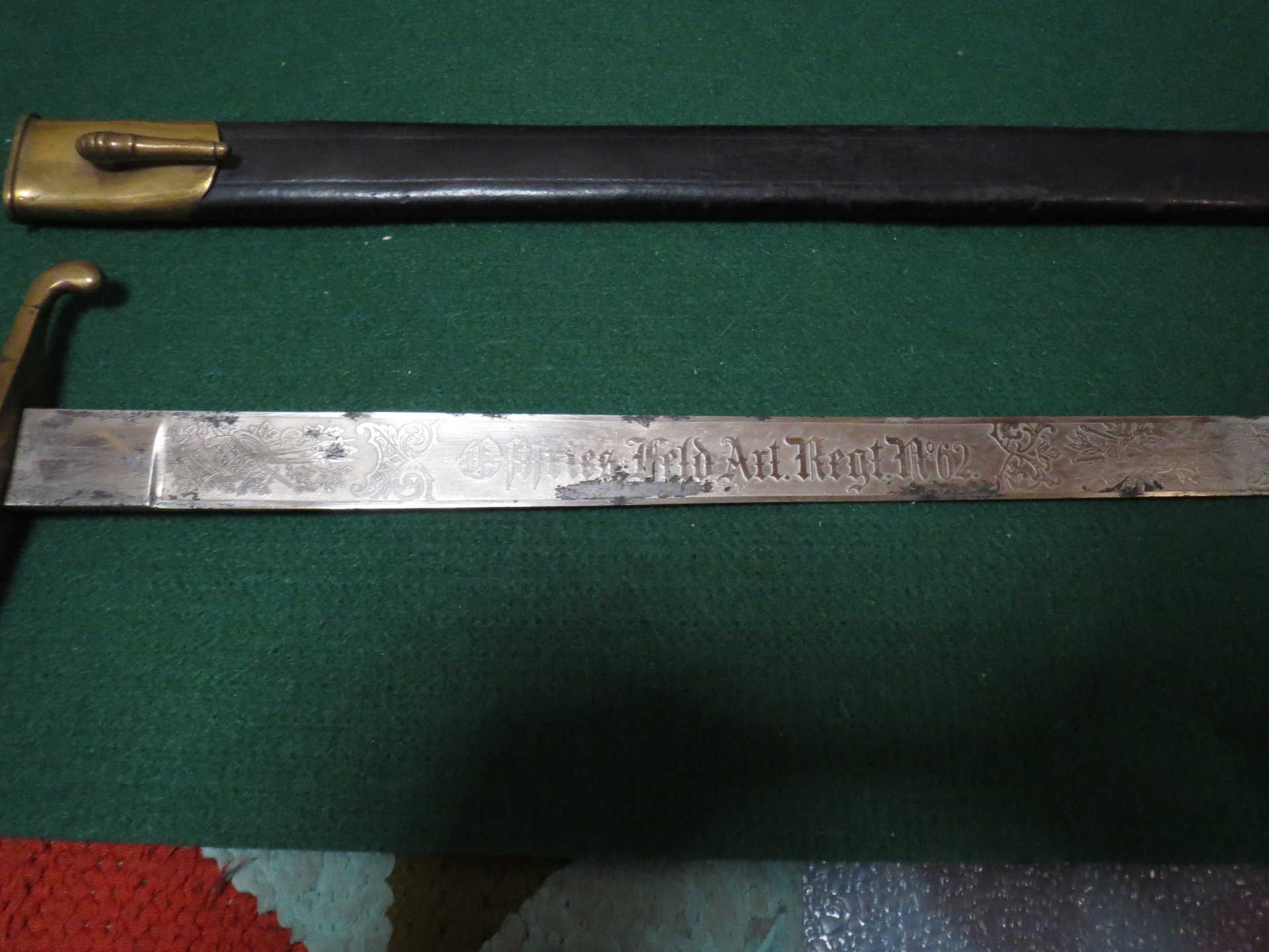 Preuß. Art. Seitengewehr M1871 – Bild 2