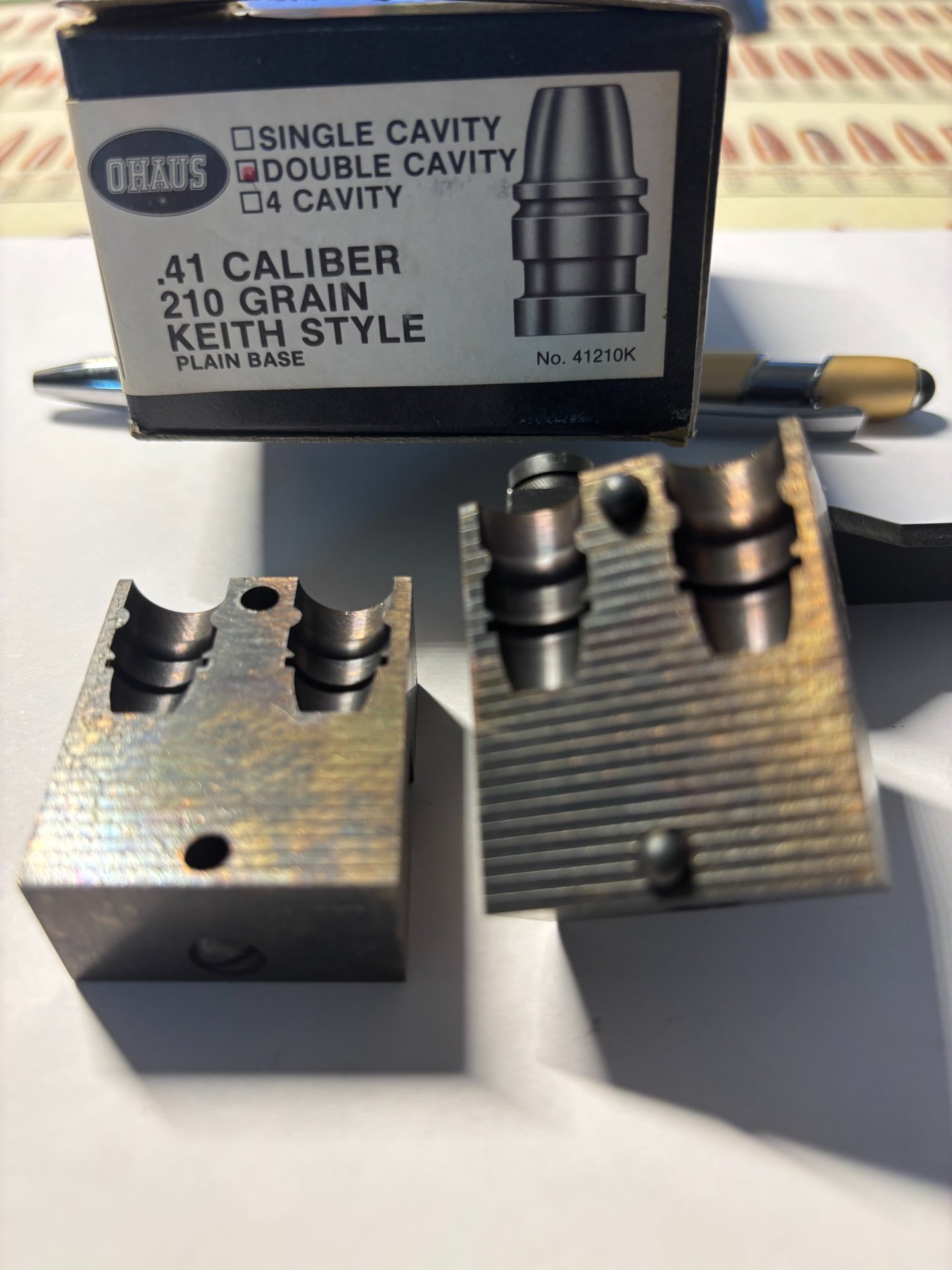 OHAUS Stahlkokille Cal. 41 SWC Keith Style 210 gr. – Bild 1