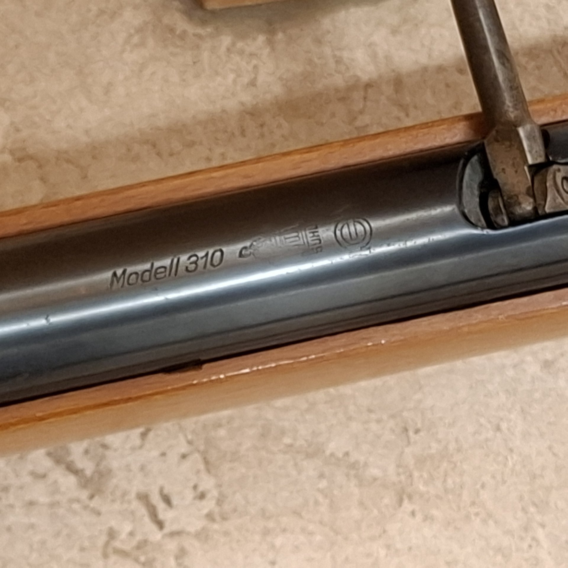Haenel Modell 310 Luftgewehr aus Suhl mit Magazin – Bild 2