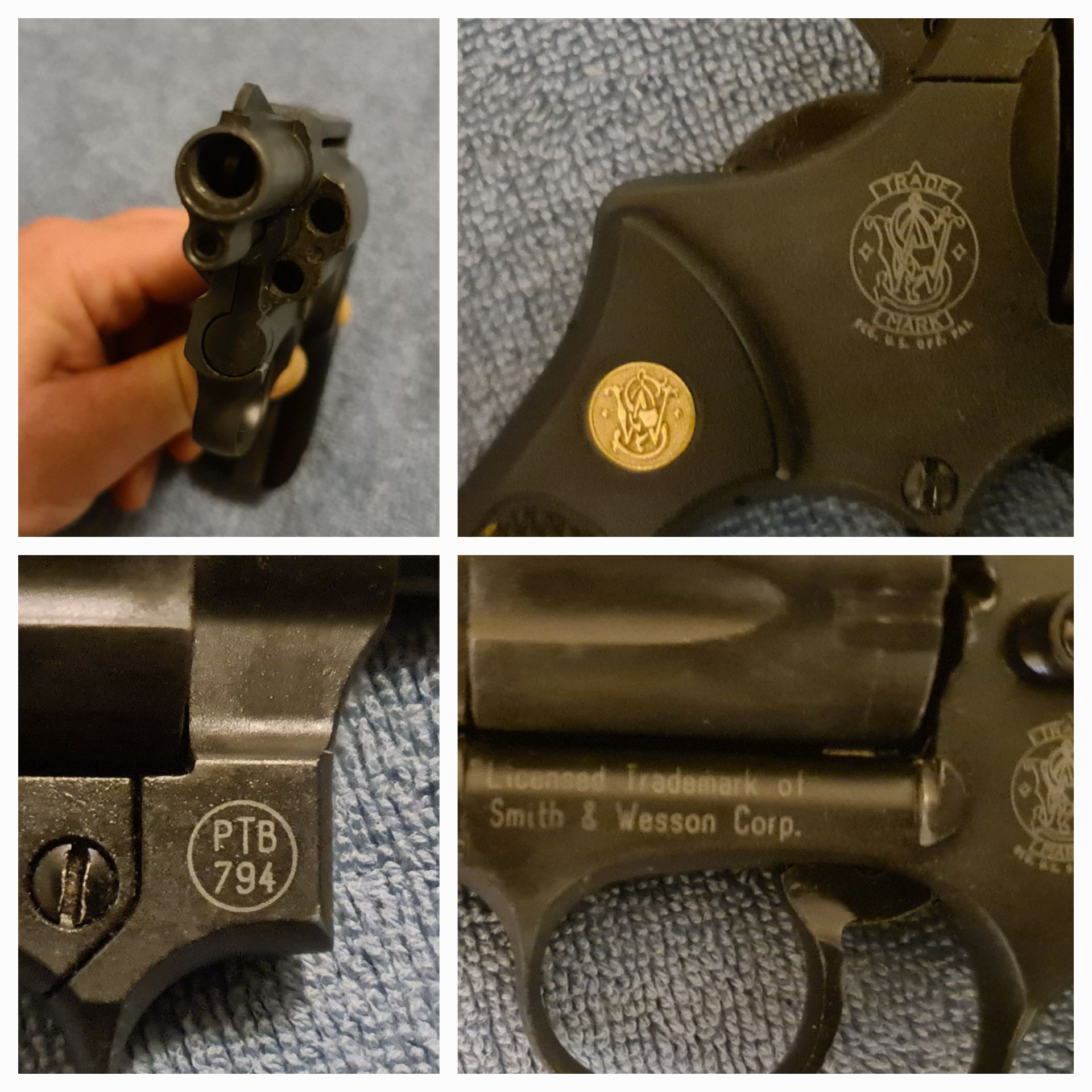 Smith & Wesson Chiefs Special Schreckschussrevolver, Kal.9mm RK mit der PTB 794 – Bild 5