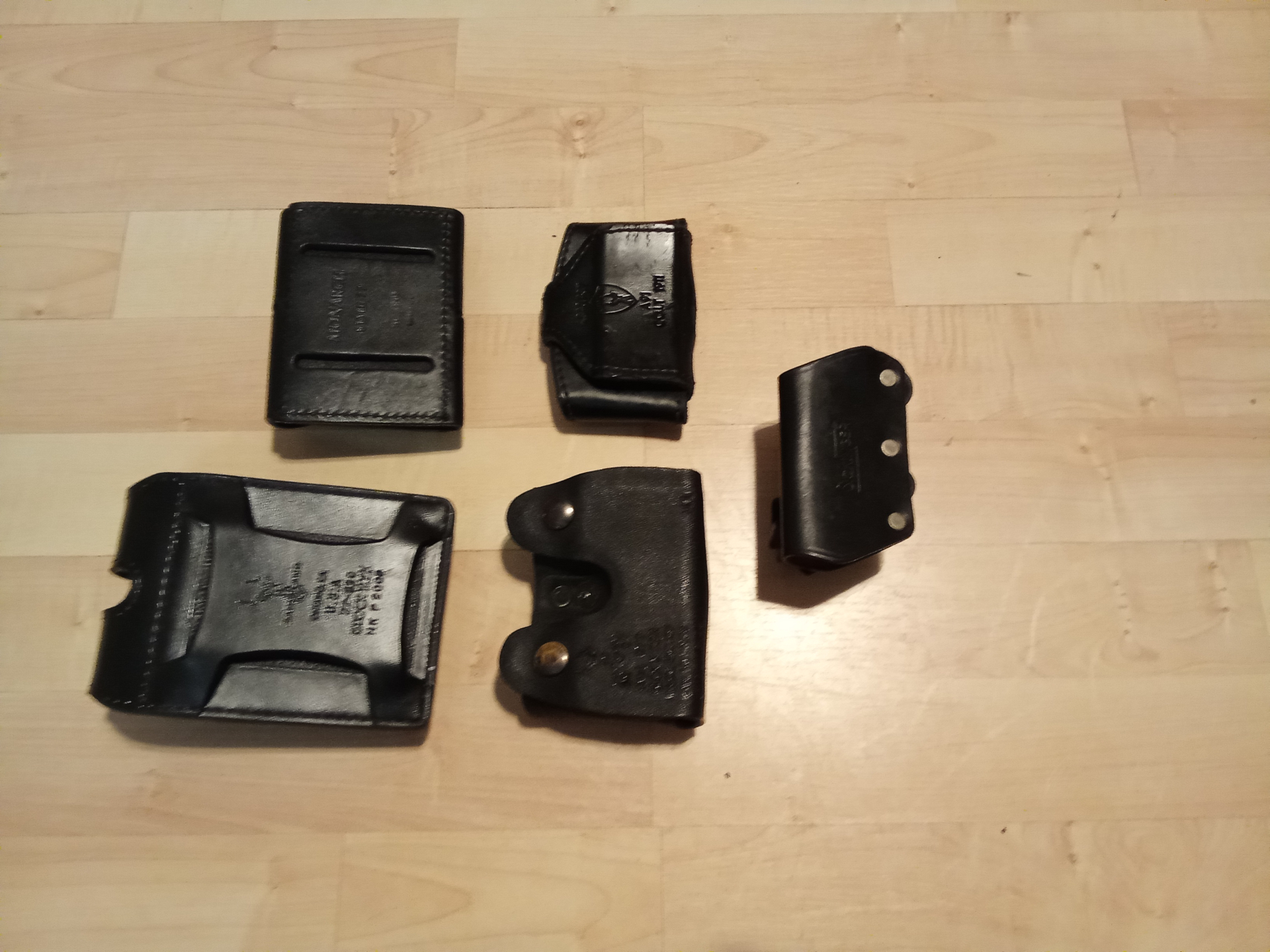Magazintaschen Konvolut - Sickinger, Safariland, Monarch f. Glock, Colt, H&K, Leder, ... – Bild 2