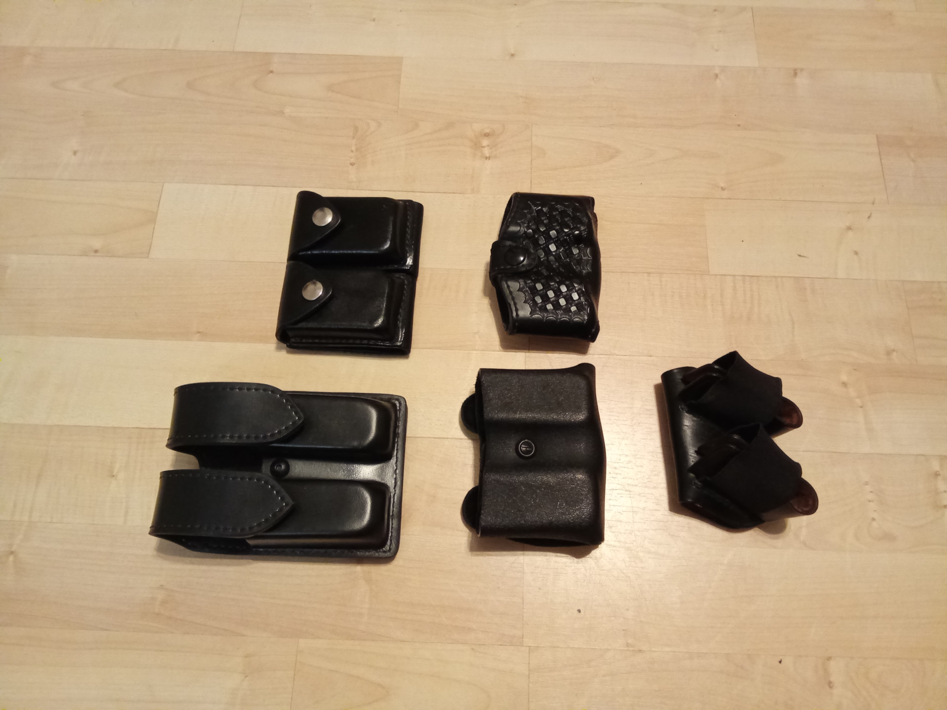 Magazintaschen Konvolut - Sickinger, Safariland, Monarch f. Glock, Colt, H&K, Leder, ... – Bild 1