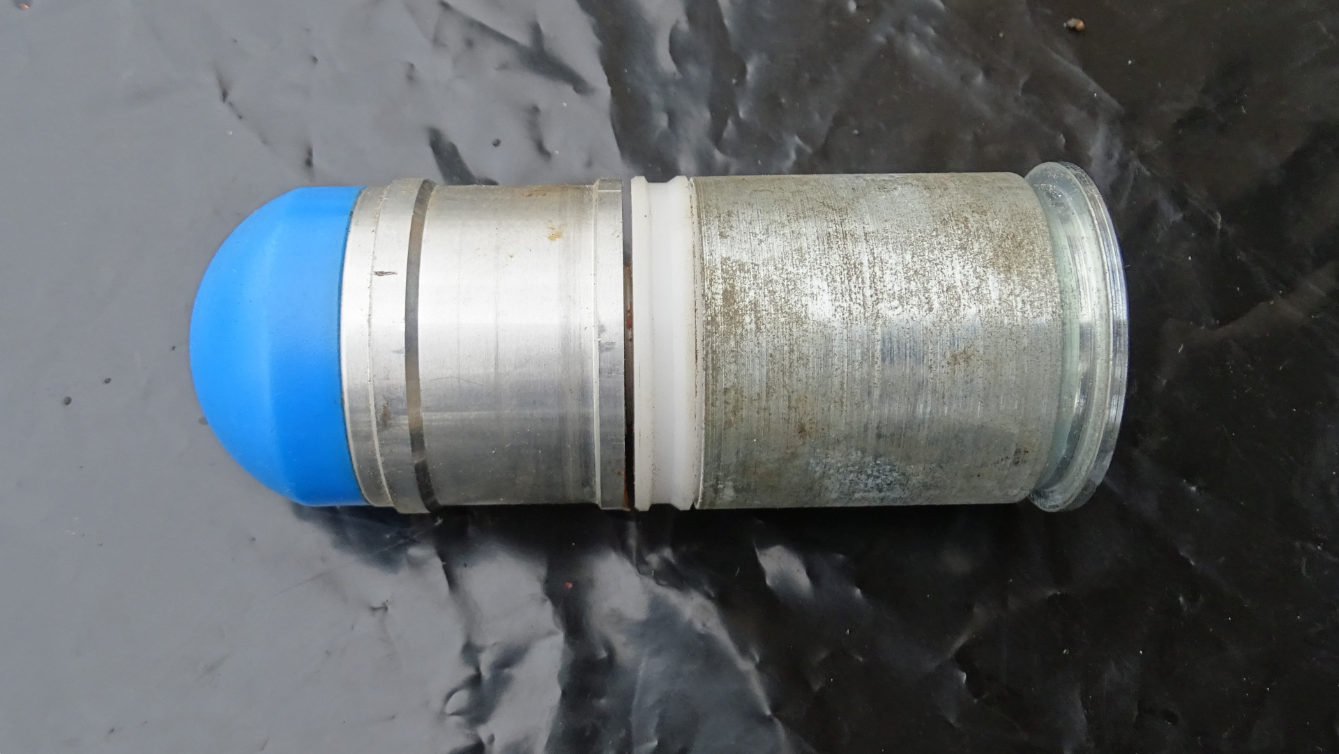 40mm PATRONE für GRANTPISTOLE. EX-Model . zerlegbar & schöner Zustand – Bild 1