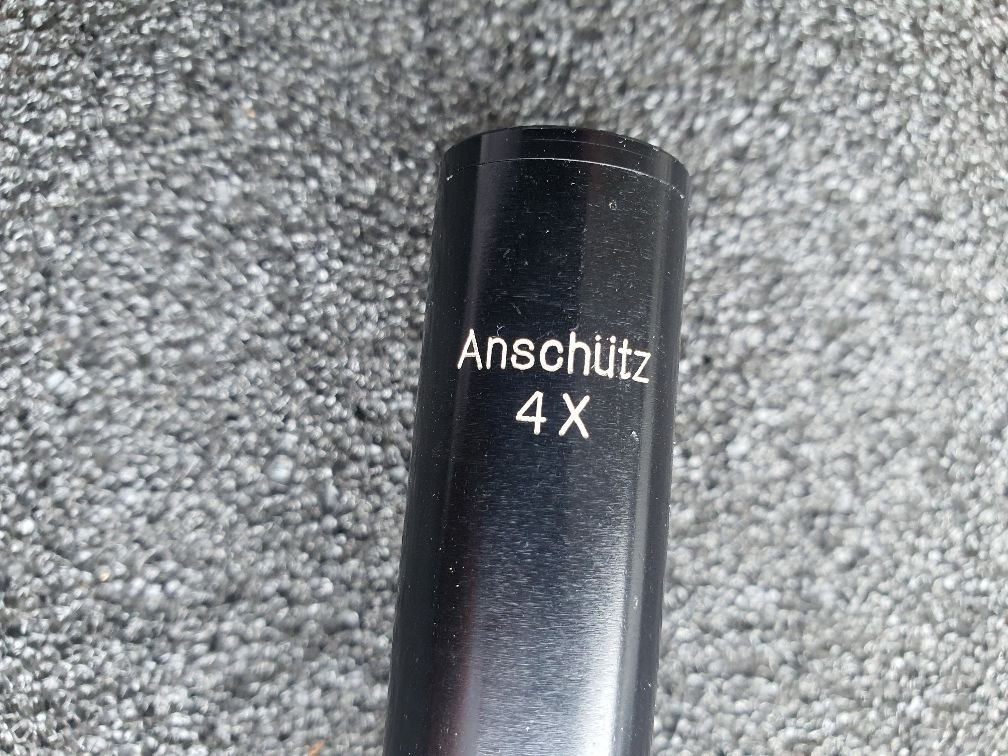 Zielfernrohr Anschütz 4x15 mit Montage – Bild 2