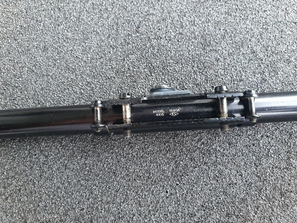 Zielfernrohr Anschütz 4x15 mit Montage – Bild 3