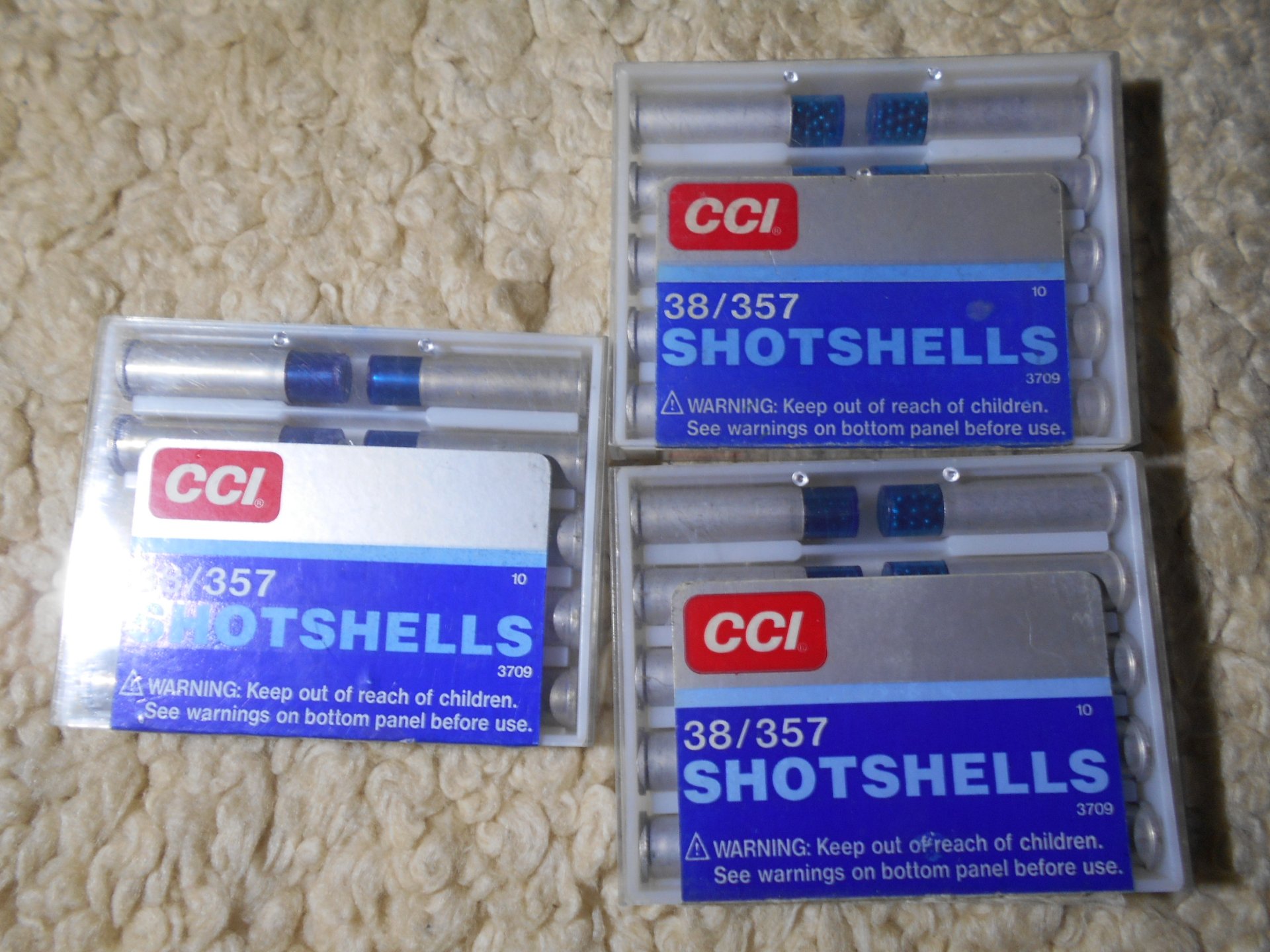 Schrotpatronen CCI, 38 Spez./357Magnum, Shotshells 135 Pellets – Bild 1