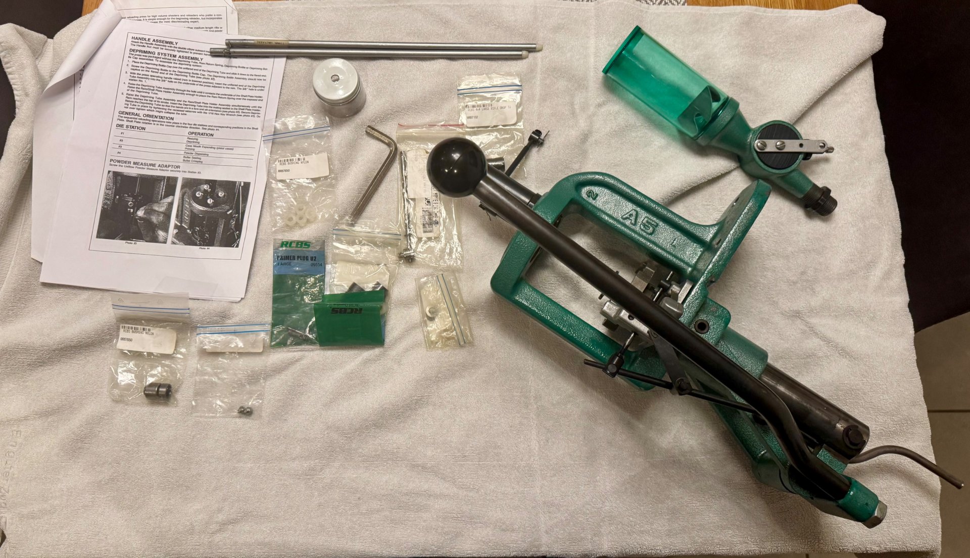 RCBS 4x4 Auto Progressive Wiederladepresse – Bild 1