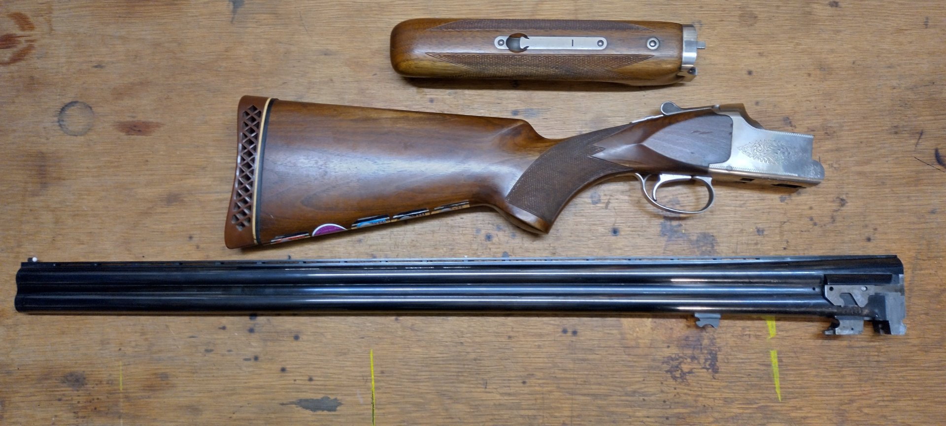 Anschütz - Miroku Bockdoppelflinte Kaliber 12/70 Komplett – Bild 2
