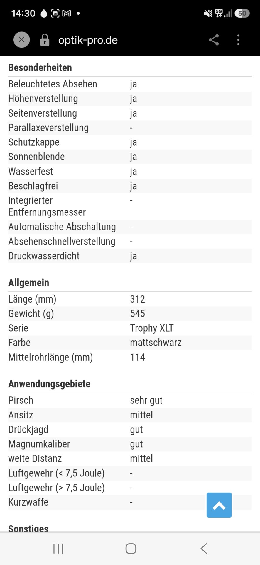 1-6×42 Bushnell Trophy XLT – Bild 10
