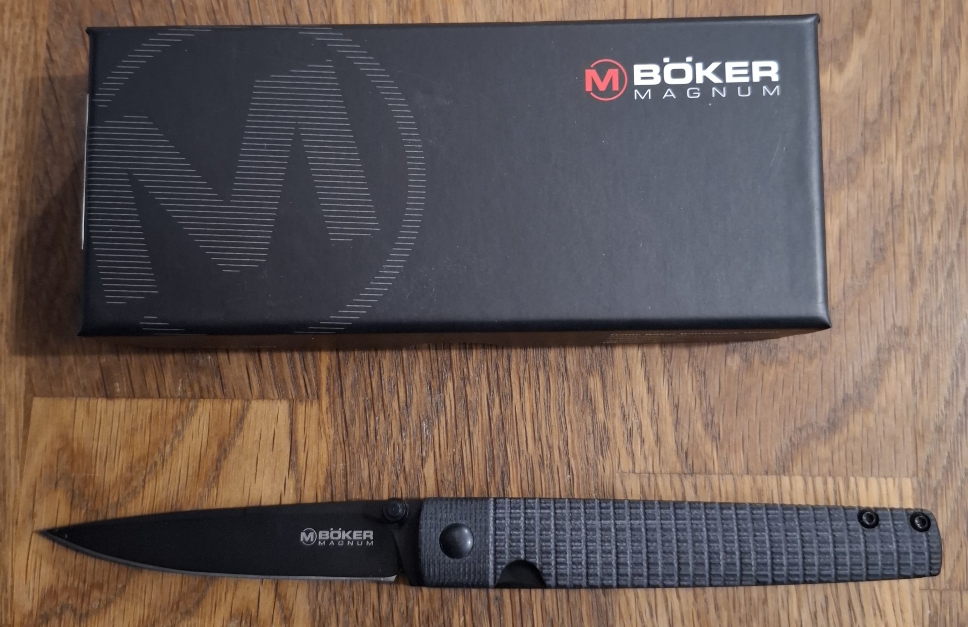 Böker Magnum Stereo Black (01RY004) – NEU / OVP / Unbenutzt – Bild 1
